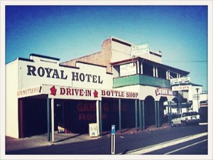 The cavernous confines of this one-time pub now hold litre upon litre of cask wine