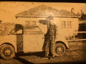 The cowboy's old man and his trusty steed